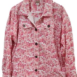 Tudor court pink floral jacket